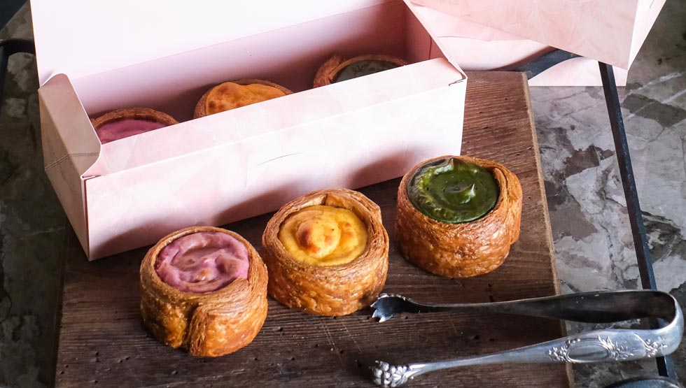 『PAQUET MONTÉ omotesando（パケモンテ オモテサンドウ）』の「FLAN PARISIEN BOX（フラン・パリジャン ボックス）」