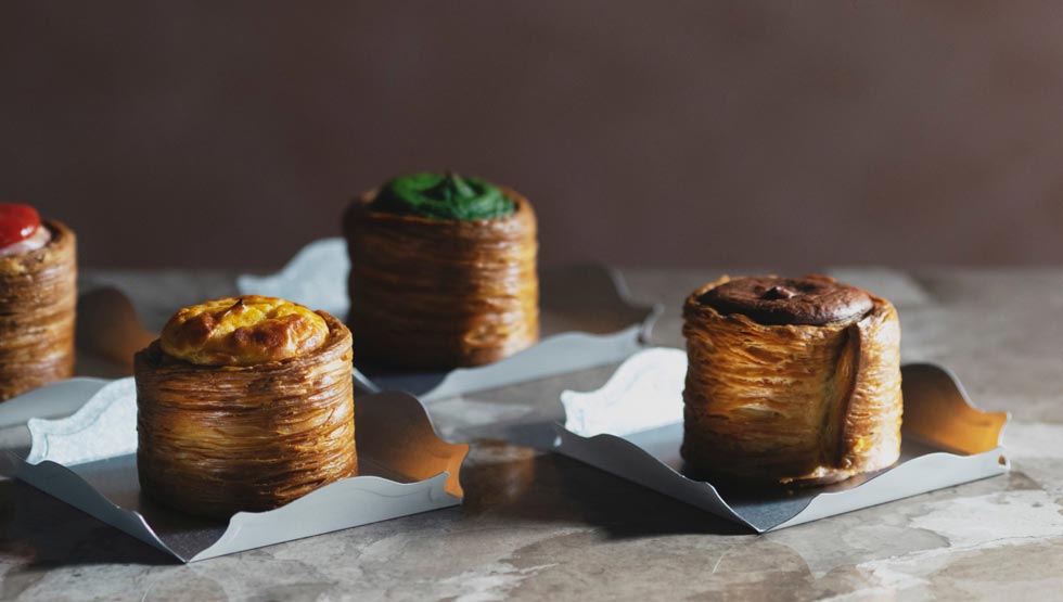 『PAQUET MONTÉ omotesando（パケモンテ オモテサンドウ）』の「FLAN PÂTISSIER（フラン・パティシエ）」