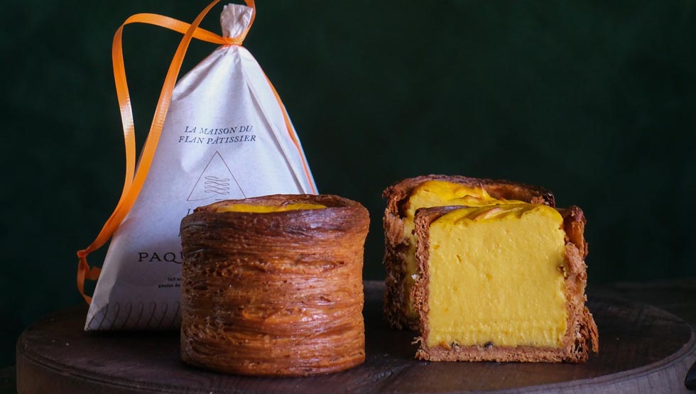 『PAQUET MONTÉ omotesando（パケモンテ オモテサンドウ）』の「FLAN PÂTISSIER（フラン・パティシエ）」の「バターナッツ かぼちゃ」