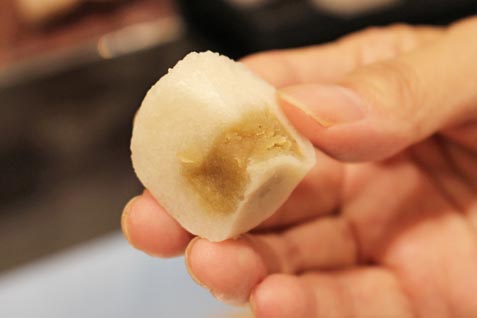 『小布施堂』のましろ　断面