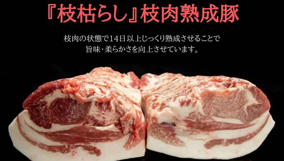 『熟成とんかつ フライ家 四ツ谷』の「枝枯らし熟成豚」