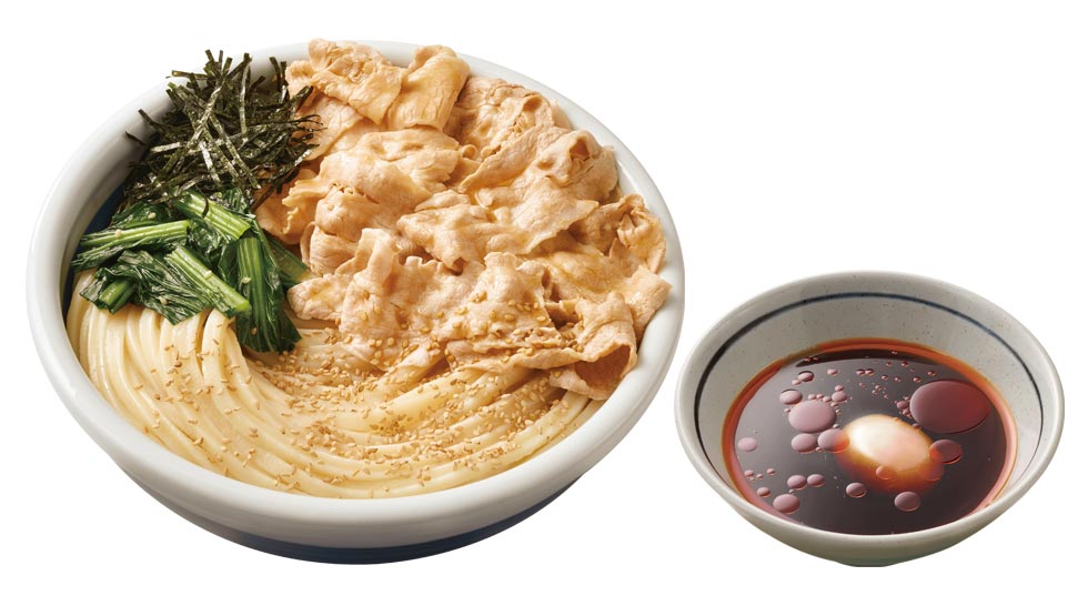 『丸亀製麺』の「旨辛 豚つけ汁うどん」